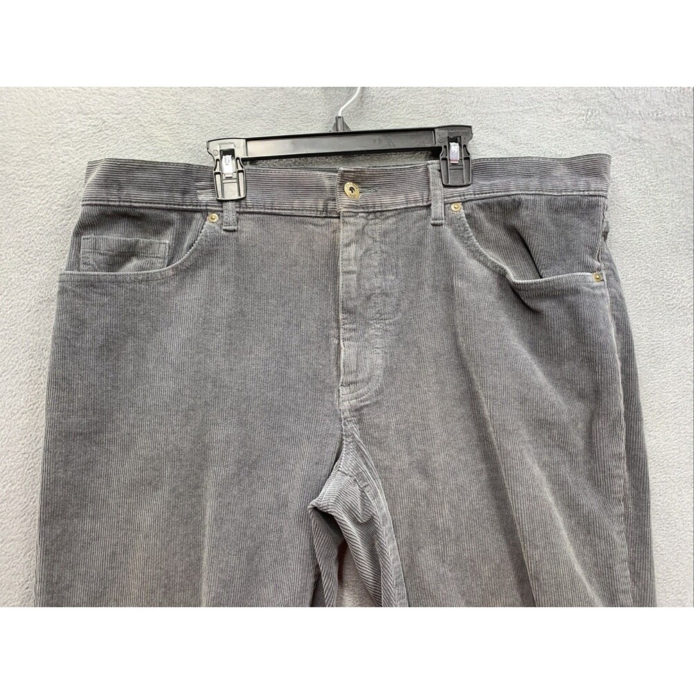 Jos. A. Banks 1905 Corduroy Pants Mens 5 Pocket Tailored Fit Gray 38X30 - Picture 9 of 15